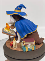 Saint Bernard Wizard Figurine