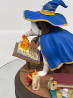 Saint Bernard Wizard Figurine