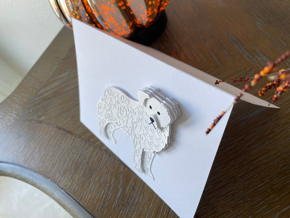 Great Pyrenees Notecards| High Maintenance Mutt